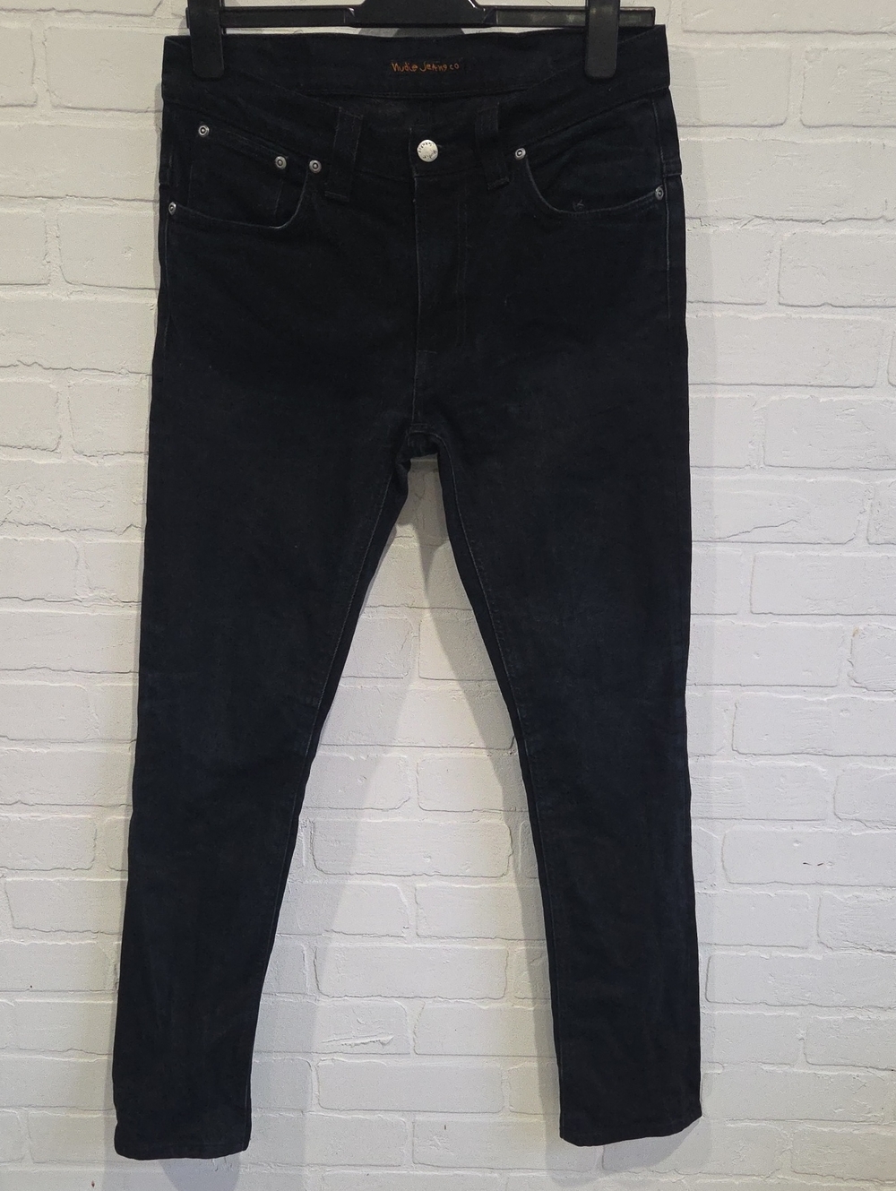 Nudie Jeans Men's Skinny Black Jeans